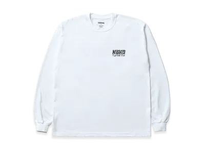 NEIGHBORHOOD NH 252 Spot . Tee LS-3 "White"
