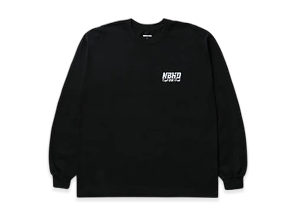 NEIGHBORHOOD NH 252 Spot . Tee LS-3 "Black"