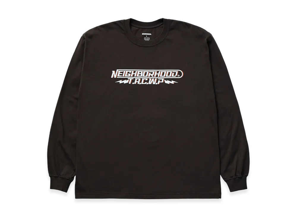 NEIGHBORHOOD NH 252 Spot . Tee LS-4 "Brown"
