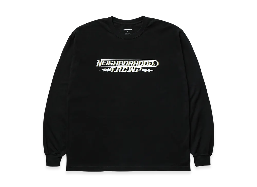 NEIGHBORHOOD NH 252 Spot . Tee LS-4 "Black"