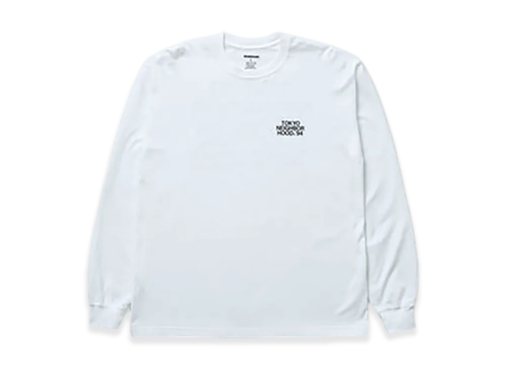 NEIGHBORHOOD NH 252 Spot . Tee LS-5 "White"