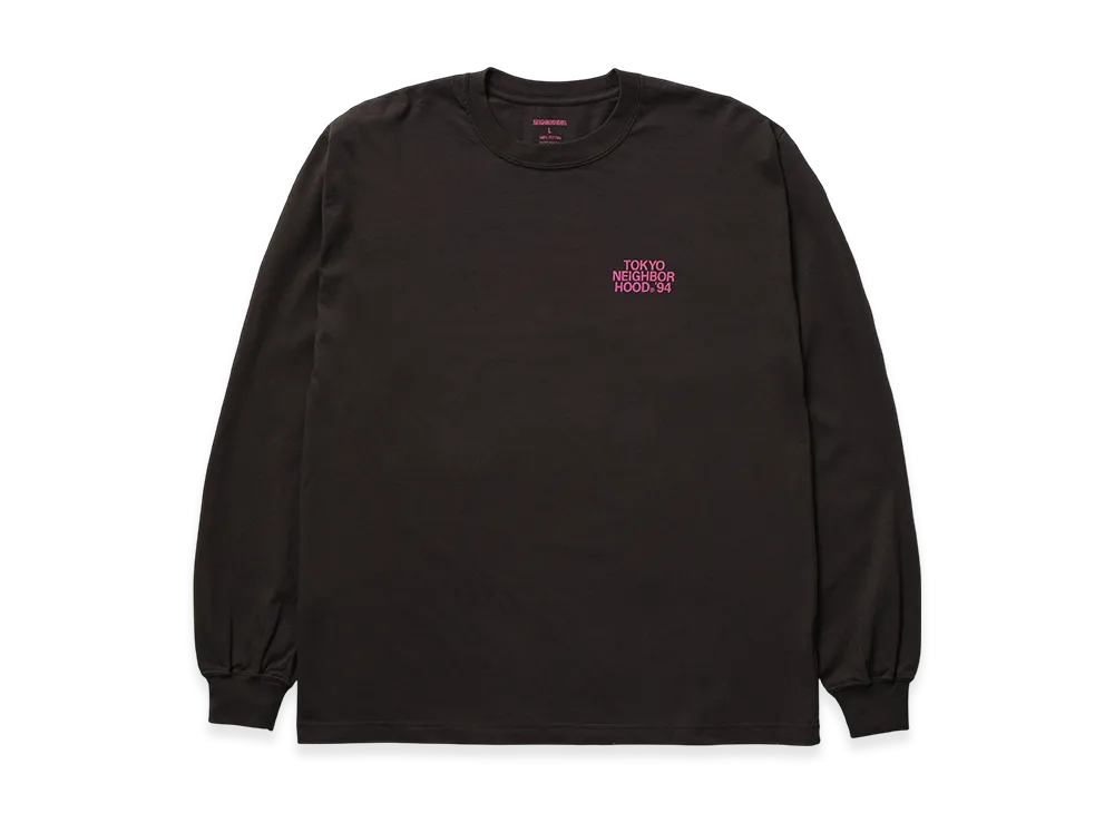 NEIGHBORHOOD NH 252 Spot . Tee LS-5 "Brown"