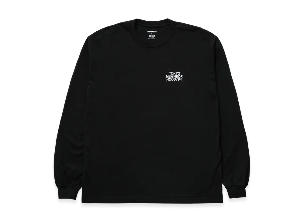NEIGHBORHOOD NH 252 Spot . Tee LS-5 "Black"