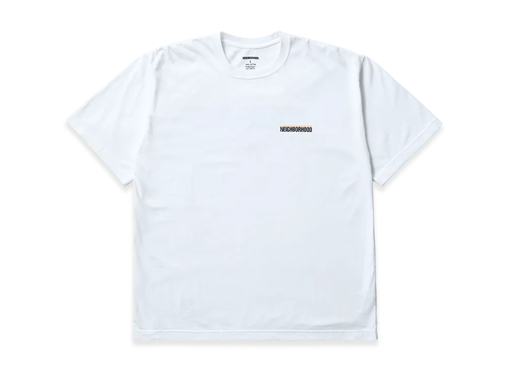 NEIGHBORHOOD NH 252 Spot . Tee SS-2 "White"