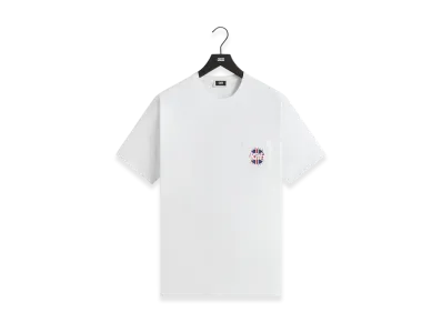 Kith Union Jack Shield Vintage Tee "White"