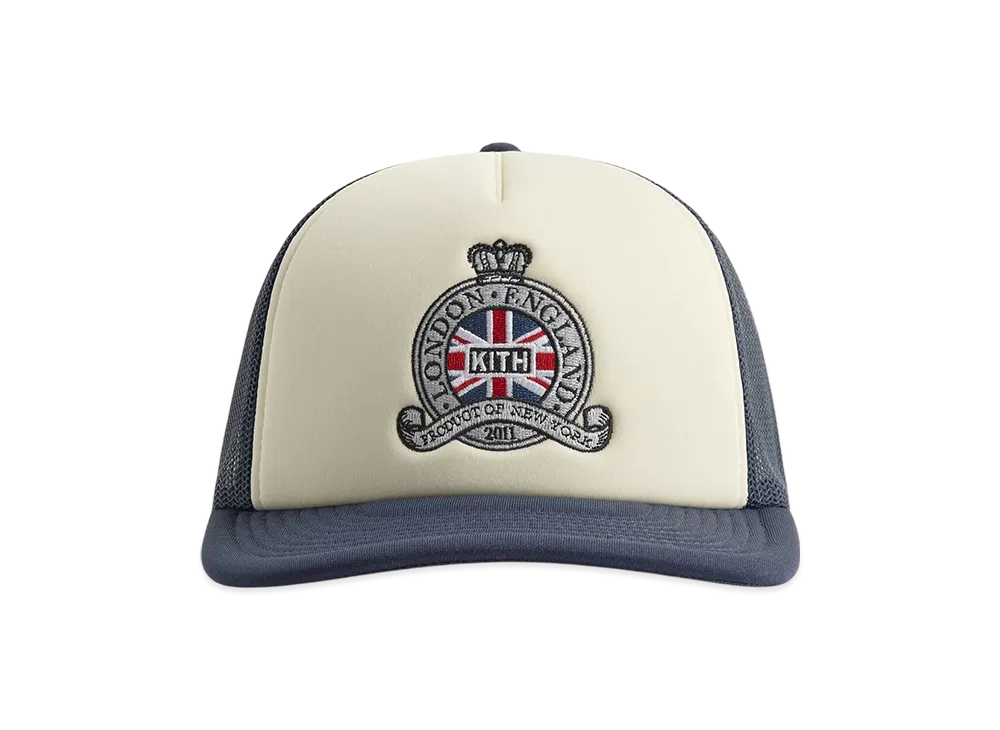 Kith London Two Tone Poly Foam Nolan Trucker Hat "Nocturnal"