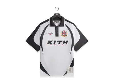 Kith London Polo Soccer Jersey "White"