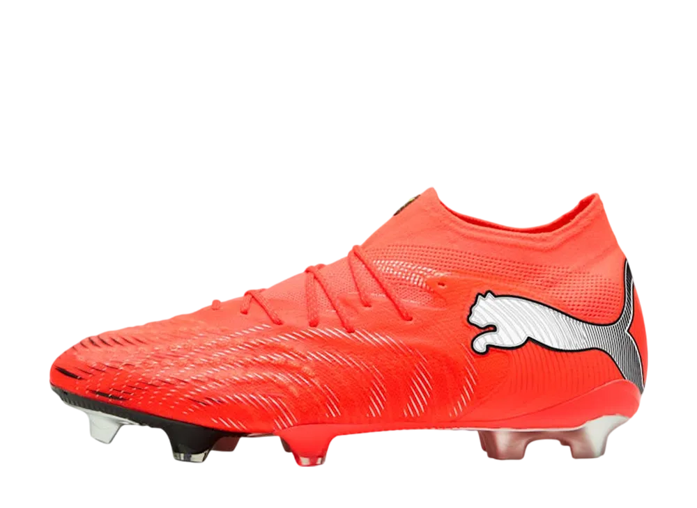 Puma Future 9 Ultimate FG "Glowing Red/PUMA White/PUMA Black/PUMA Silver"