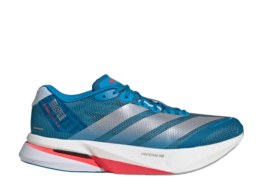 アディダス アディゼロ ボストン13 "ソーラーブルー/シルバーメタリック/ダークソーラーブルー"