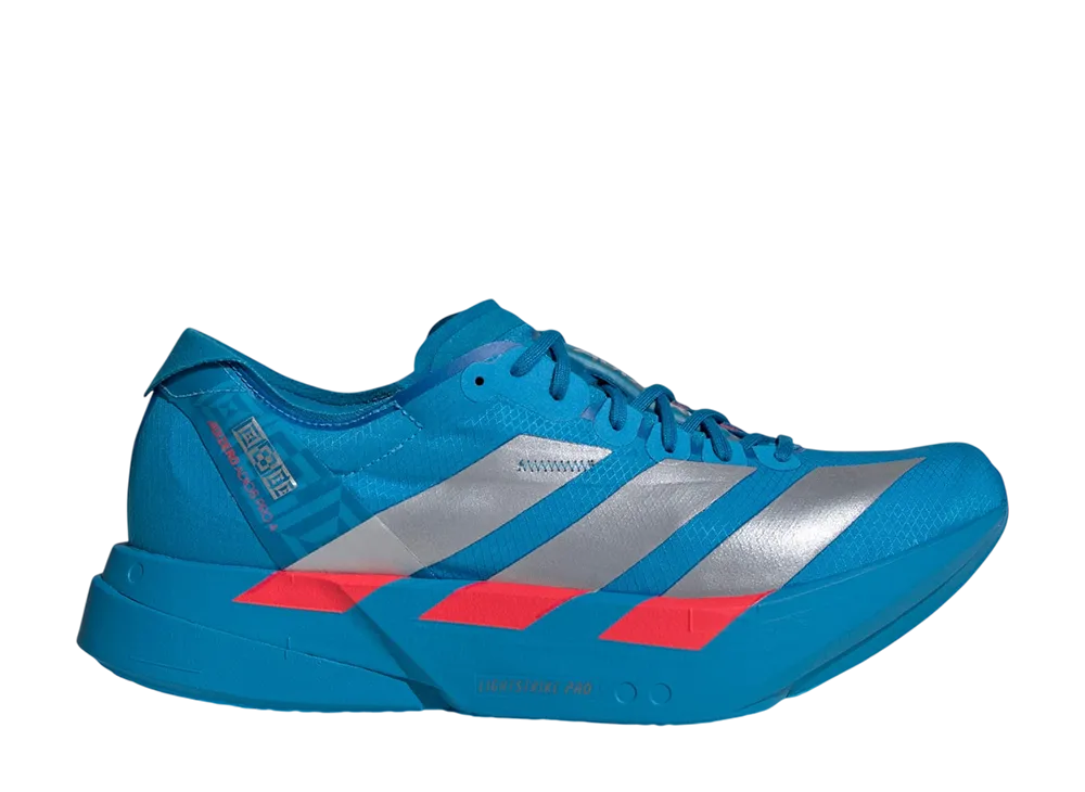 adidas Adizero Adios Pro 4 "Solar Blue/Silver Metallic/Dark Solar Blue"