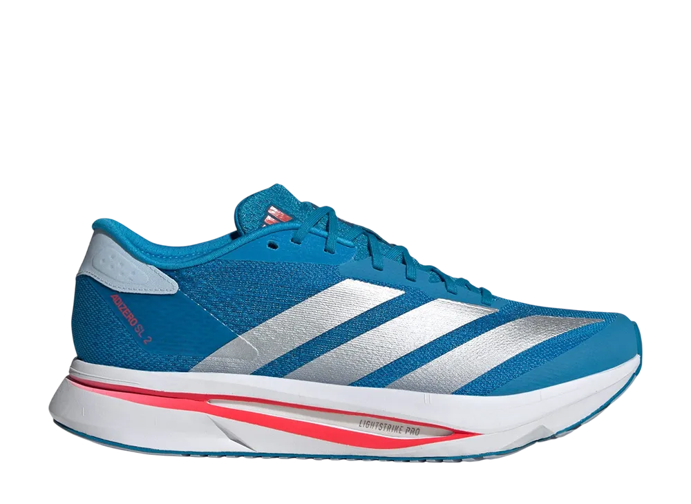 アディダス アディゼロ SL 2 "ソーラーブルー/シルバーメタリック/ダークソーラーブルー"