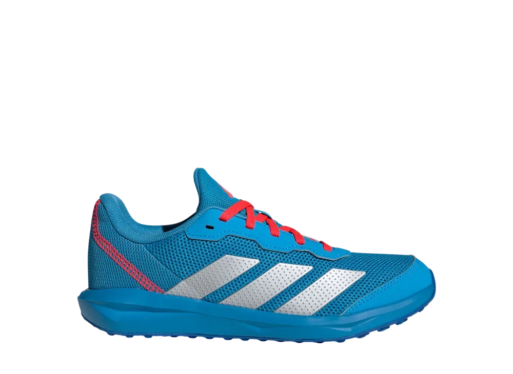 アディダス GS ファイト "ソーラーブルー/シルバーメタリック/ルシッドレッド" (キッズ)