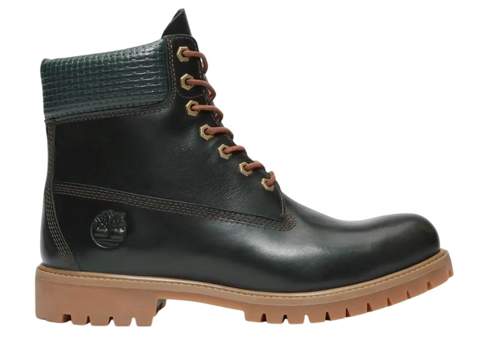 ティンバーランド プレミアム 6インチ ウォータープルーフ ブーツ "ダークグリーン"