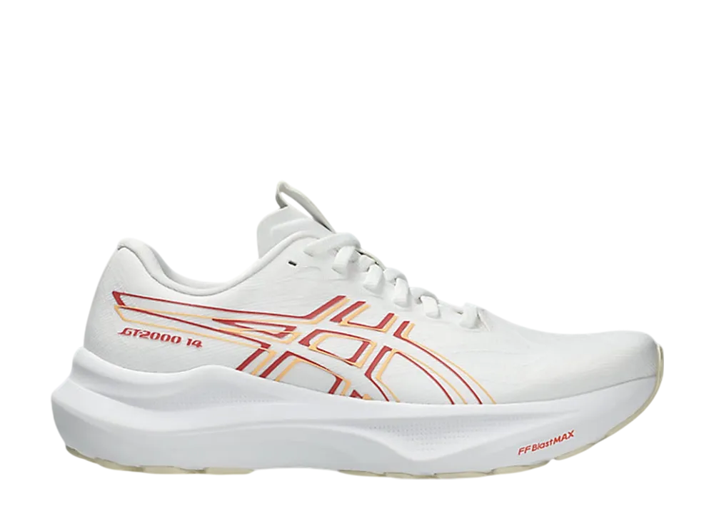 アシックス ウィメンズ GT2000 14 "ホワイト/ダークピンククレイ"