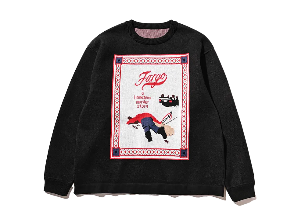 weber x FARGO x crepuscule knit "Black"