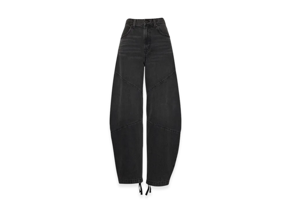 Gap x Stranger Things High Rise Seam Horseshoe Denim "Black"