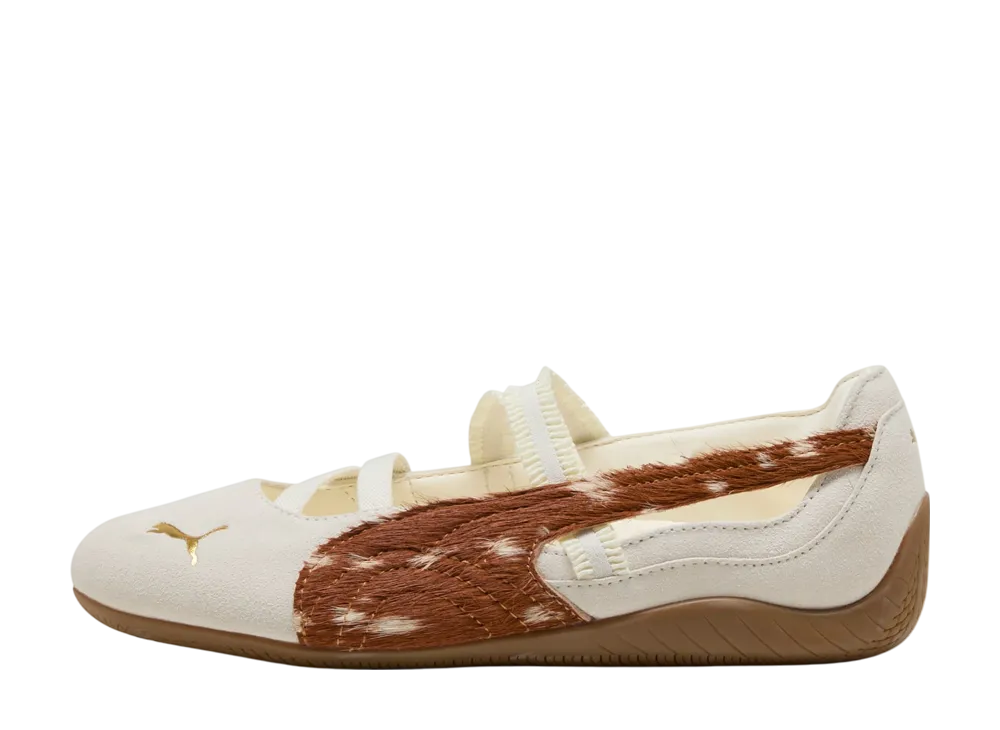 プーマ ウィメンズ スピードキャット バレエ "ウォームホワイト/キャラメルラテ"