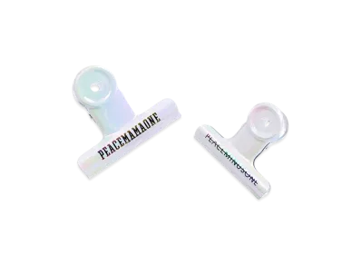 PEACEMINUSONE x 2025 MAMA AWARDS Bulldog Clip "White"
