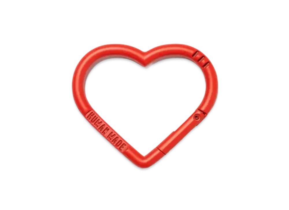 HUMAN MADE Heart Carabiner "Red"