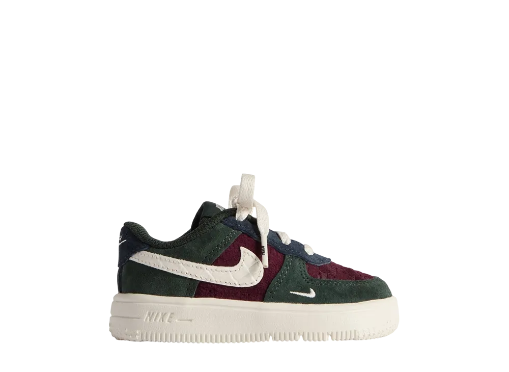 KITH × Nike TD Air Force 1 Low "Night Maroon"