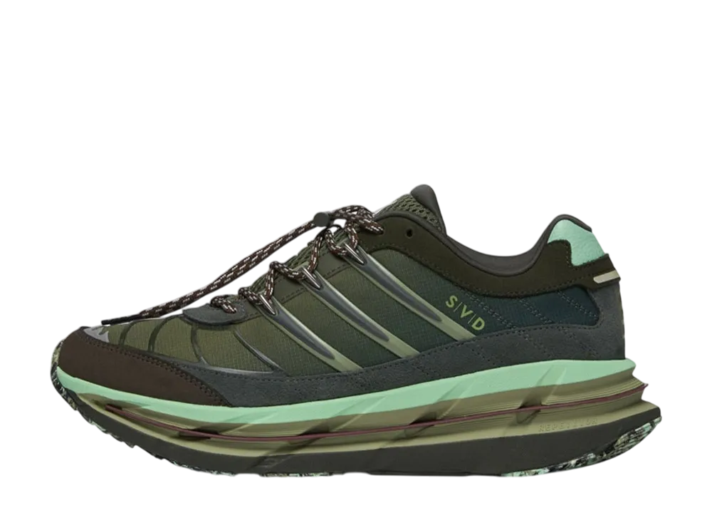 シバスデカルツォ × アディダス アディスター HRMY "モスグリーン"