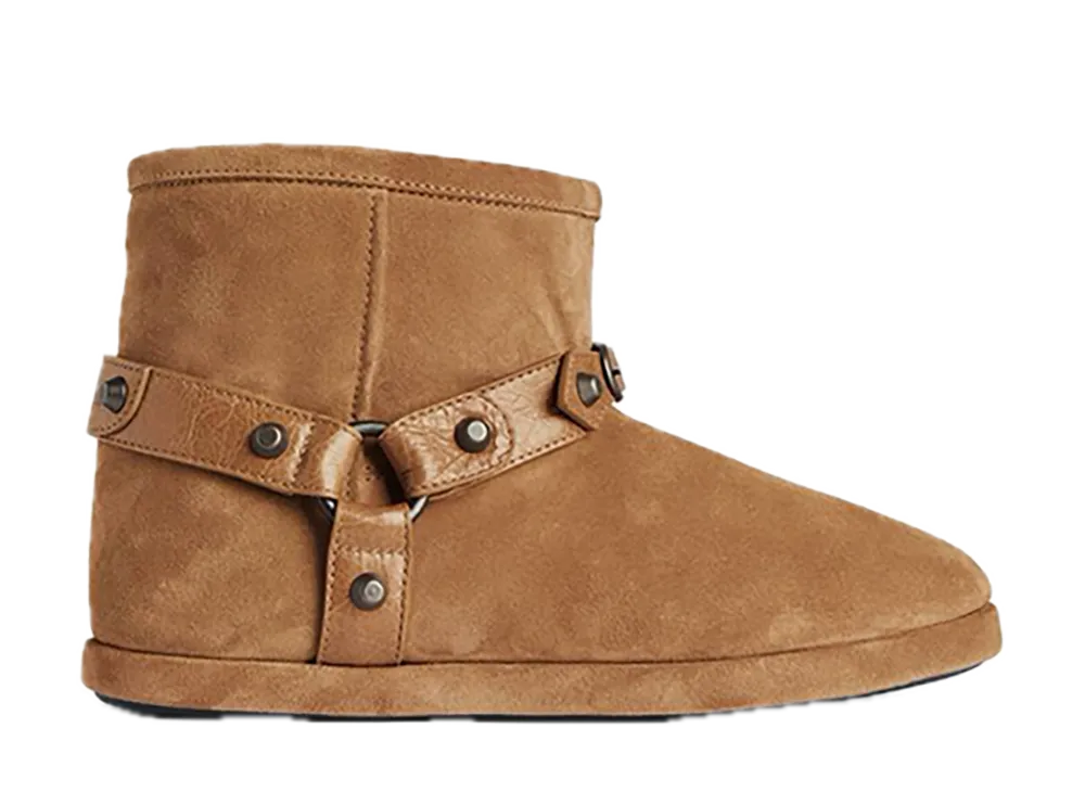 バレンシアガ ウィメンズ アラスカ ソフト ブーティ "キャメル"