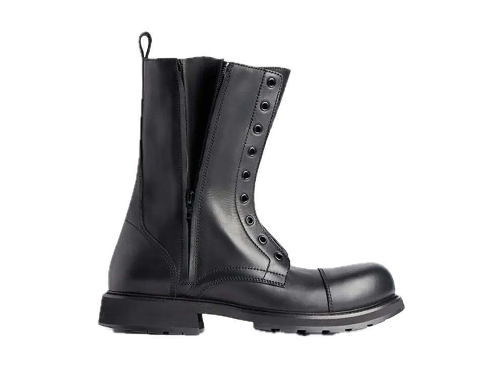 バレンシアガ ウィメンズ トラック レースアップブーツ "ブラック"