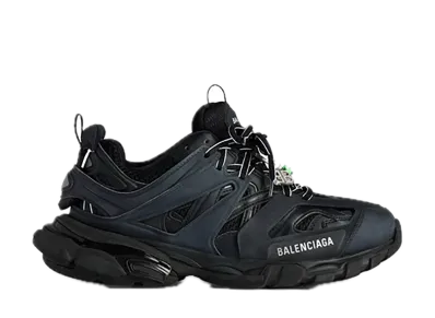 BALENCIAGA Women's Track Sneaker with Charm "Black"