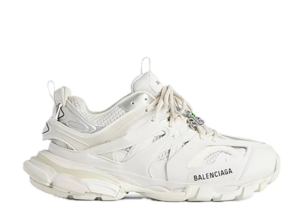 バレンシアガ ウィメンズ トラック スニーカー チャーム付き "ホワイト"