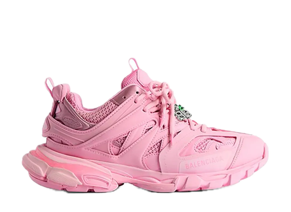 バレンシアガ ウィメンズ トラック スニーカー チャーム付き "ピンク"
