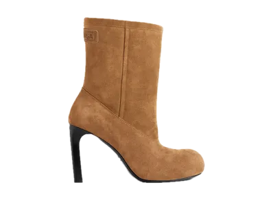 BALENCIAGA Women's Fargo Bootie "Brown"