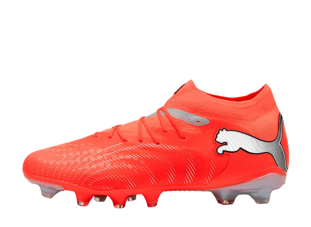 Puma Women's Future 9 Pro FG/AG "Glowing Red/PUMA White/PUMA Black/PUMA Silver"
