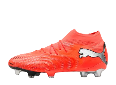 Puma Women's Future 9 Ultimate FG "Glowing Red/PUMA White/PUMA Black/PUMA Silver"