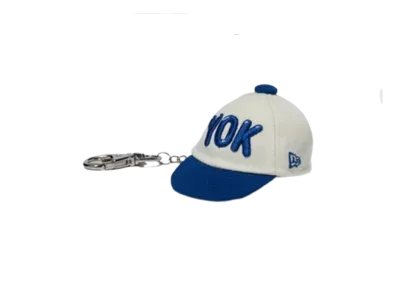 NEW ERA Yokohama Limited Cap Keychain "Navy/White"