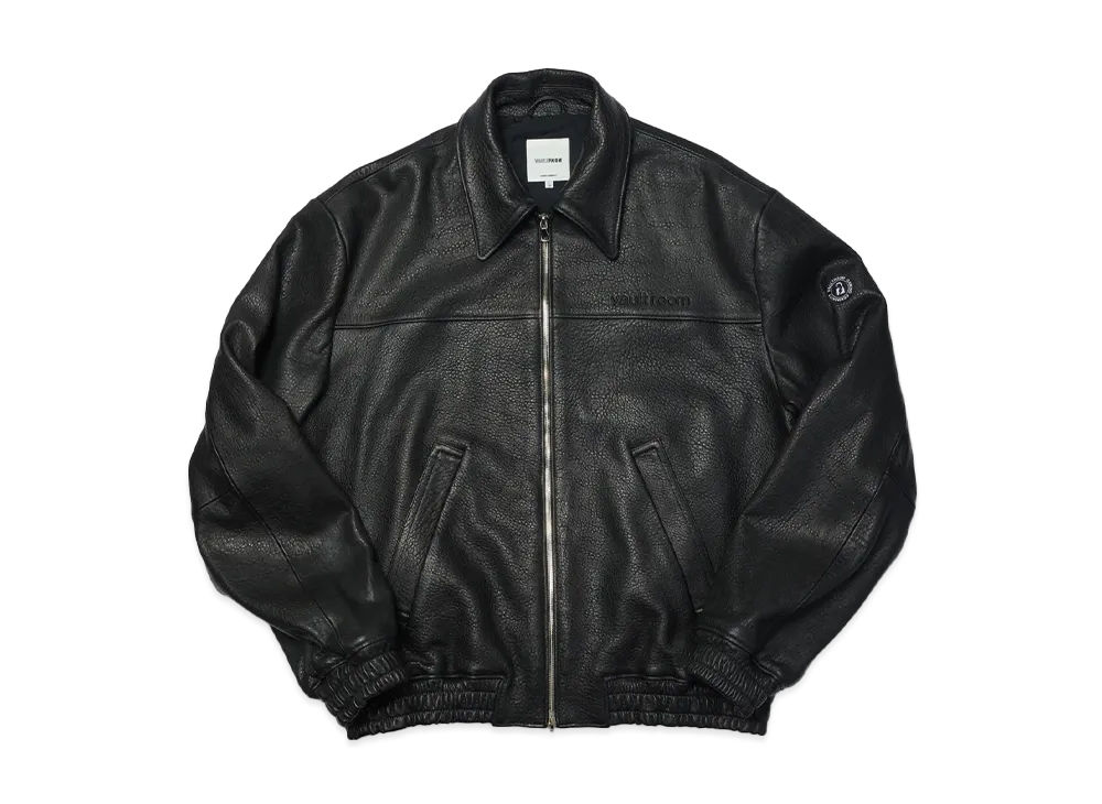 VAULTROOM Leather Zip Blouson 