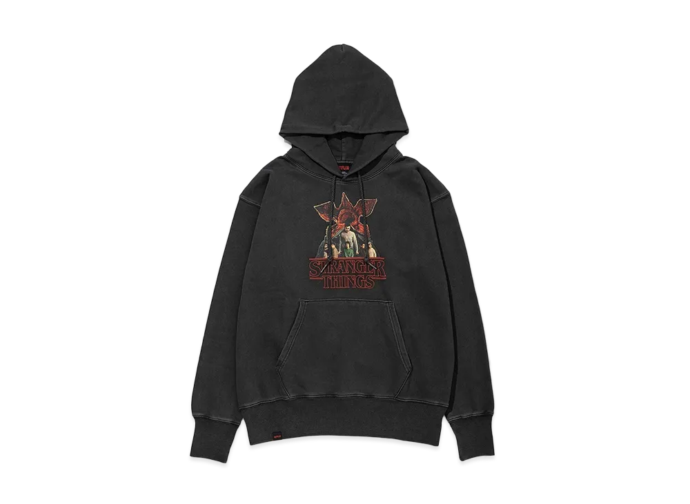 Netflix Stranger Things x V.A. Hoodie DEMOGORGON "Black"