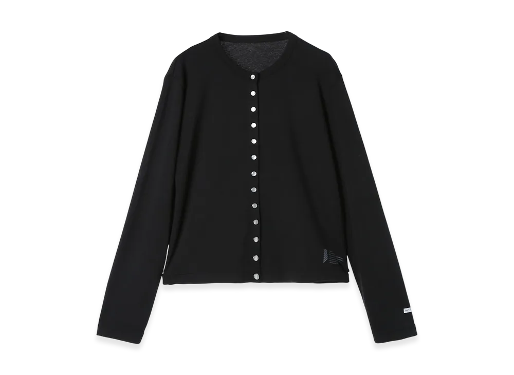 HELLY HANSEN x agnes b. LIFA Merino Cardigan Pressions "Balck"