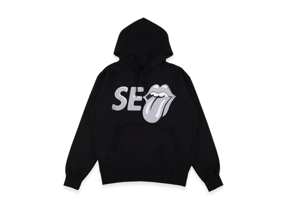 WIND AND SEA x The Rolling Stones Hoodie "Black/Gray"