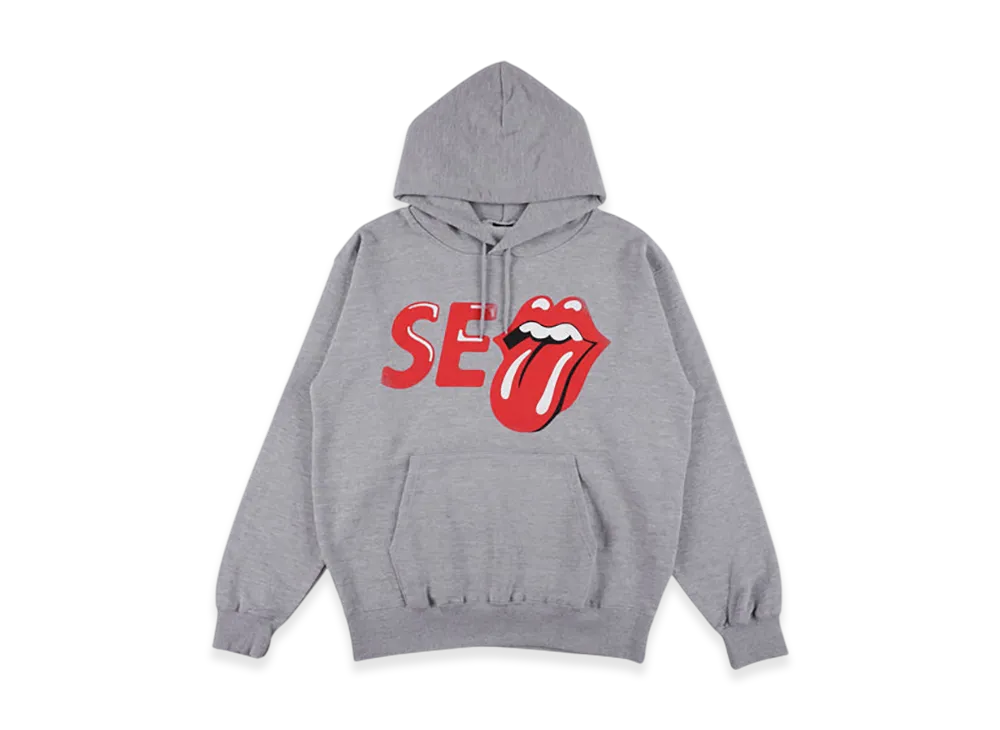WIND AND SEA x The Rolling Stones Hoodie "Ash"