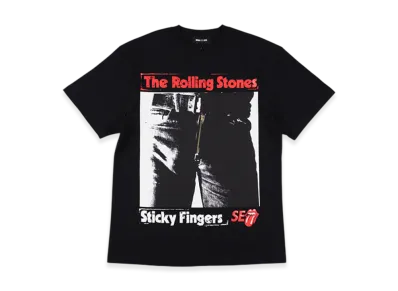 WIND AND SEA x The Rolling Stones Sticky Fingers Tee "Black"