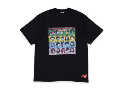 WIND AND SEA x The Rolling Stones Some Girls Tee "Black"