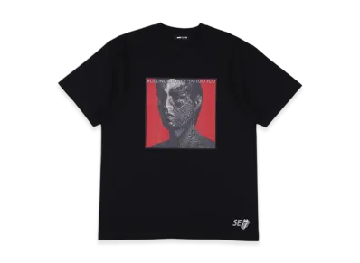 WIND AND SEA x The Rolling Stones Tatoo You Tee "Black"