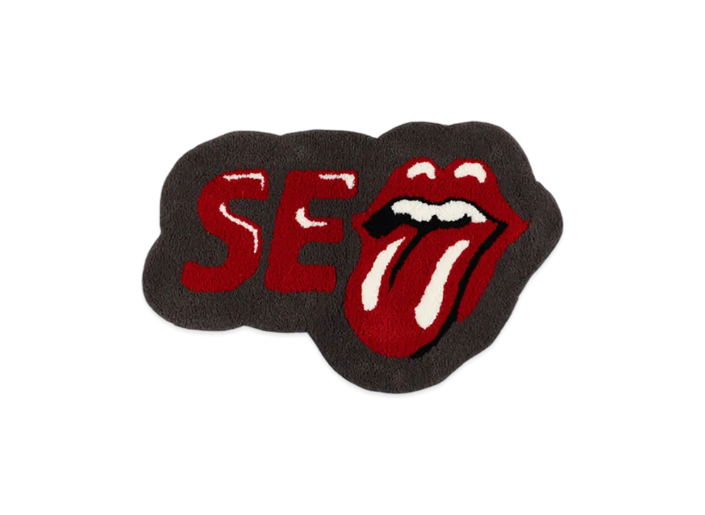 WIND AND SEA x The Rolling Stones Sea Rag "Black/Red"