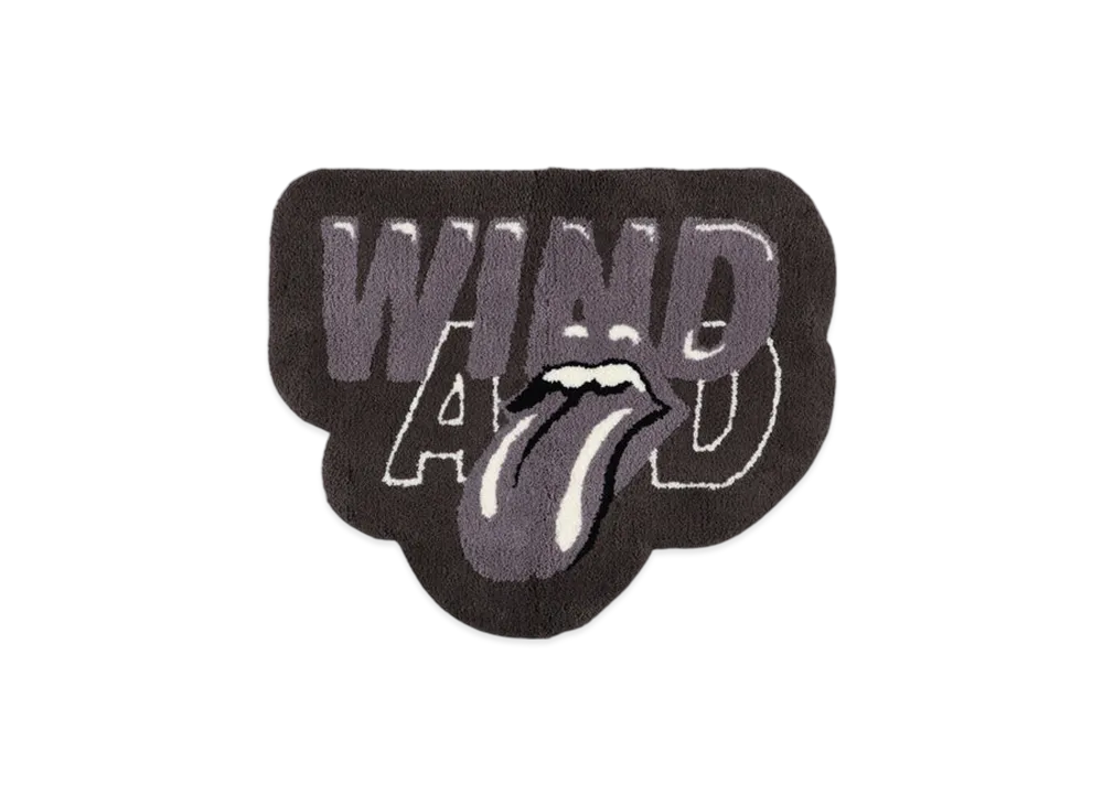 WIND AND SEA x The Rolling Stones Wind And Rag "Black/Gray"