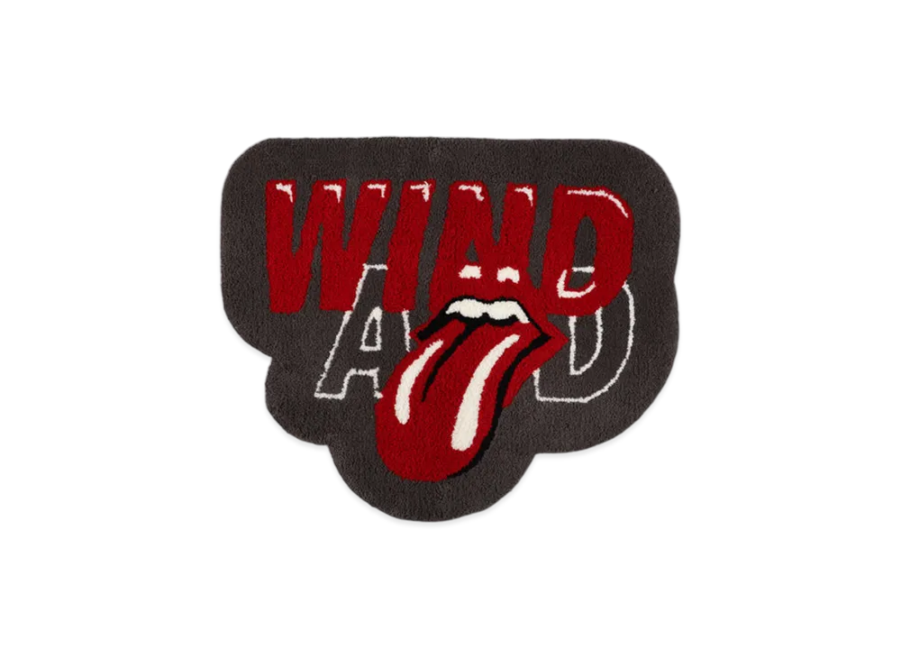 WIND AND SEA x The Rolling Stones Wind And Rag "Black/Red"
