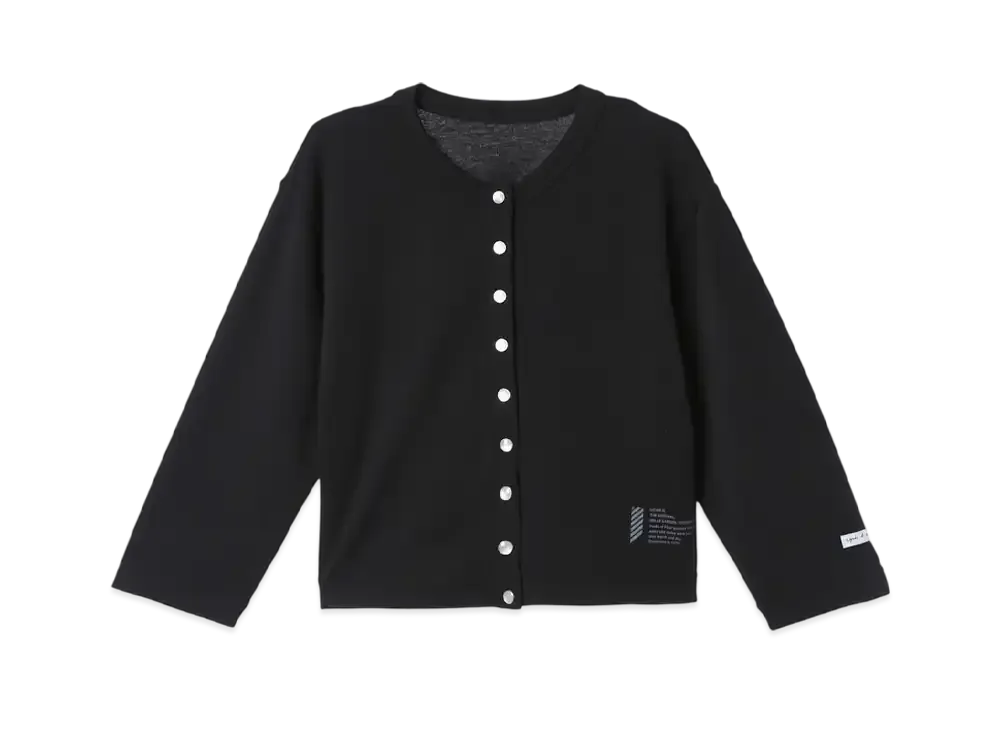 HELLY HANSEN x agnes b. LIFA Merino Cardigan Pressions "Balck"