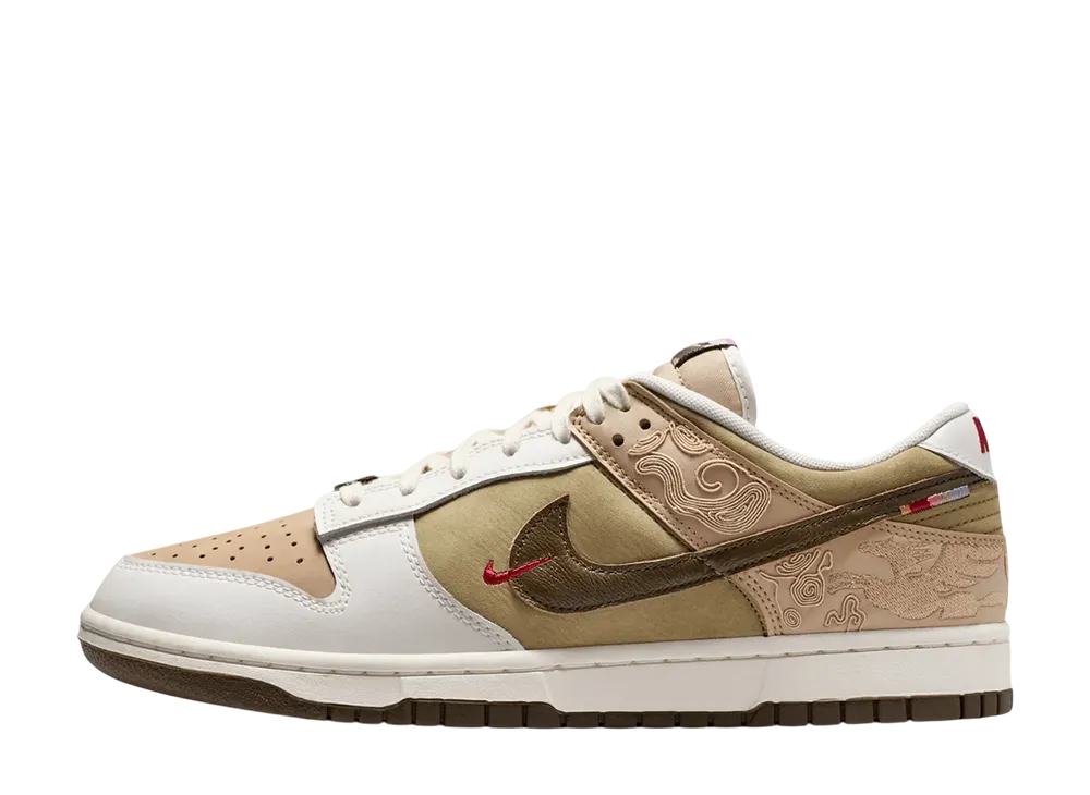 Nike Dunk Low "Pegasus Pack/Linen/Phantom/Neutral Olive/Dark Hazel"