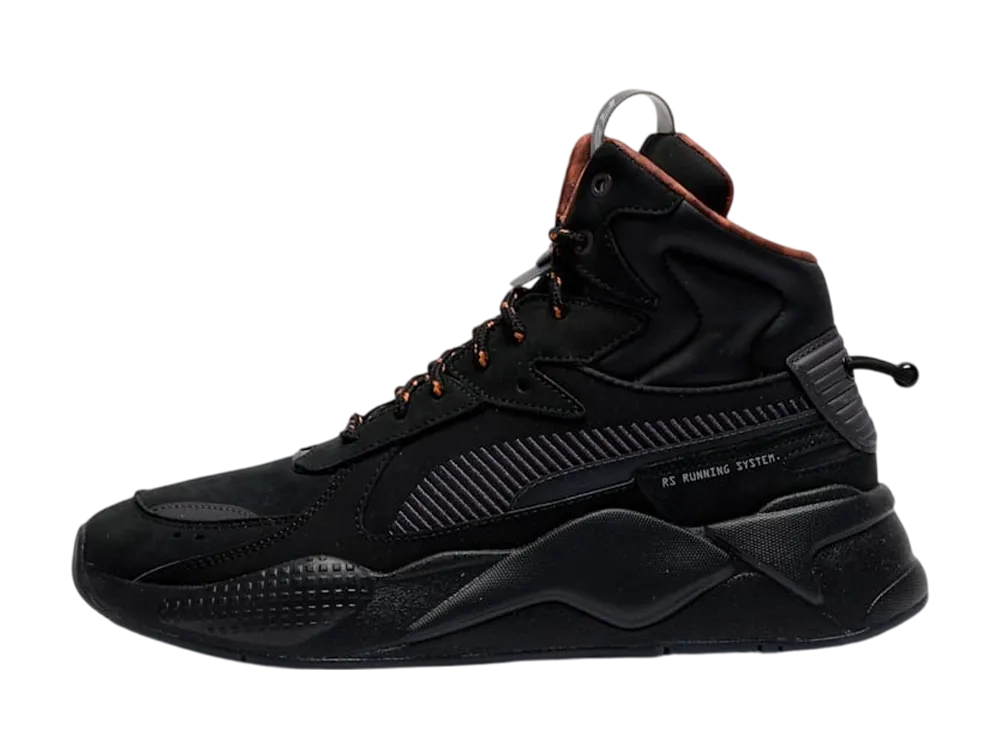 プーマ RS-X ミッド "プーマブラック/ダークコール/ブラウンマッシュルーム"