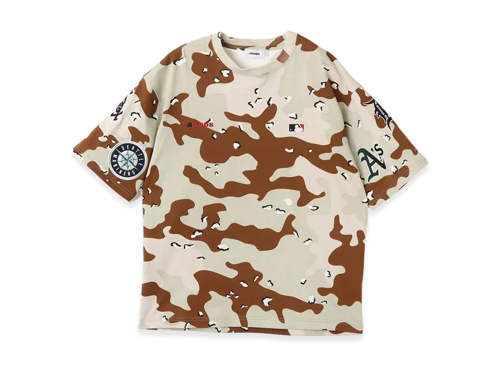 atmos x MLB All Teams Patch S/S T-shirts "Camouflage"
