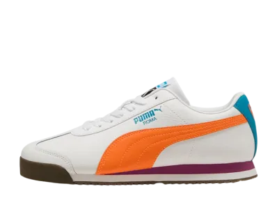 Puma Roma 24 "PUMA White/Orange Glo"